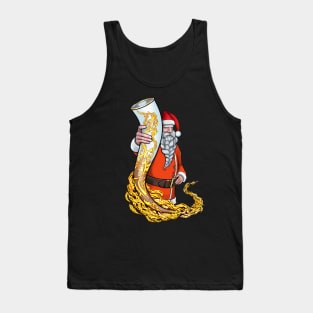 Nordic Viking Santa with his favorite Horn Tank Top